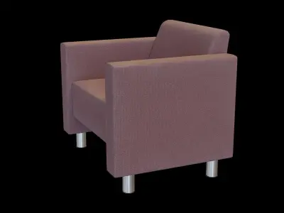 Granada Sofa 03 Low-poly 3D model