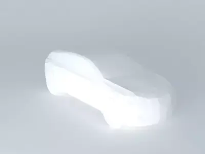 NEG Hatchback car  template Free 3D model