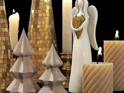 Christmas decoration 1 3D model