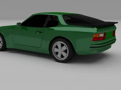 Porsche 944 924 3D model