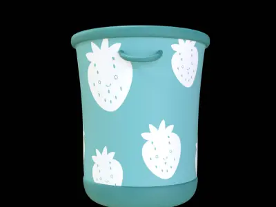 Basket  Low Poly 3D Model 3D model