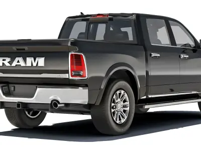 RAM 1500 Laramie Limited 2015 3D model