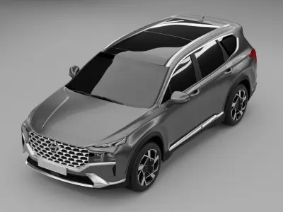 Hyundai Santa Fe 2023 3D model