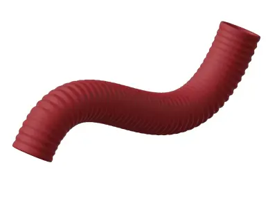 Plastic Flexible Duct Pipe Toy 3D model