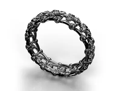 Wire Band design 3D print model