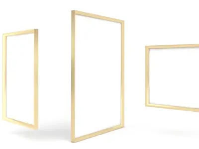 Frames Set empty frame 3D model