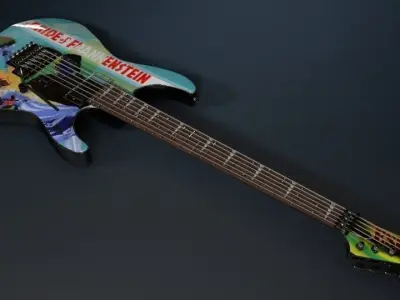 Kirk Hammett ESP KH-3 Frankenstein 3D model