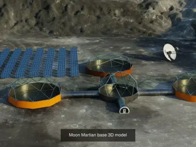 Space 3D models 3D Model Pack