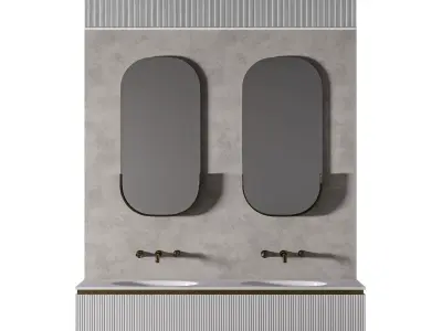 Luxury Bathroom 157 3D model