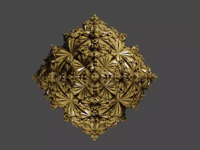 religion kaleidoscope decorative accessories 3D model