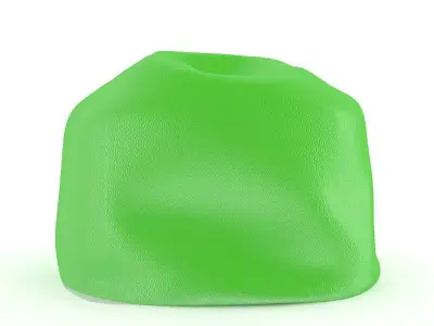 Pouf Green 3D model