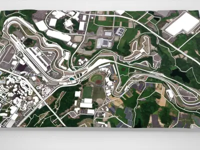 Suzuka Circuit Mie Prefecture Japan 3D model