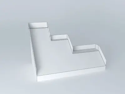 A stadion C2 es lelátója Free 3D model