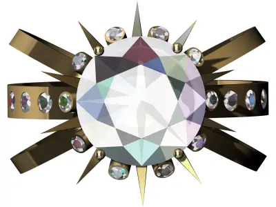 Thorn Ring 3D print model