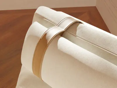 Anthropologie Edia Lounge Chair 3D model