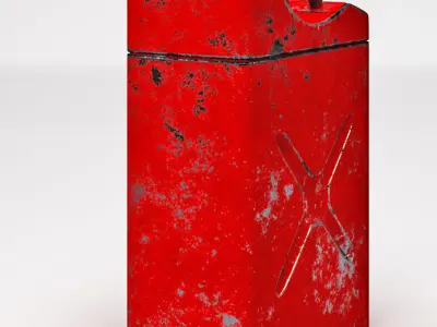 Fuel can 3d model 3D model