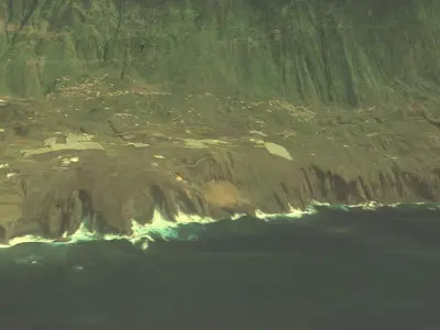 El Hierro Canary  Island  high level details 3D print and 3D model