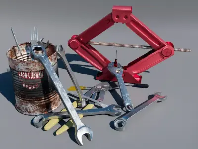 Simple Tools for any use 3D model