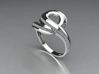 jewelry ring 3D print model
