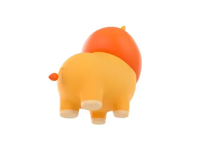 Lion Character 3D model purchase
