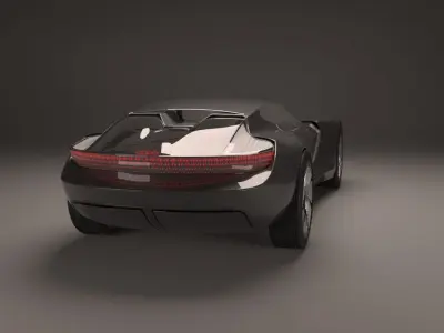 Audi Skysphere 3D Model 3D model