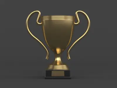 Trophy Cups 3D model 44