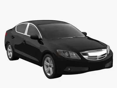 Sedan 1 acura 3D model