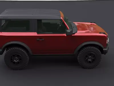Bronco 2-Door 2022 3D model