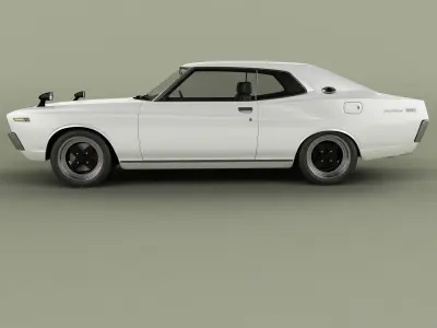 Nissan Laurel C130 Coupe 3D model