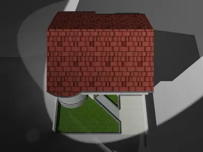 casa de dos pisos 3D model