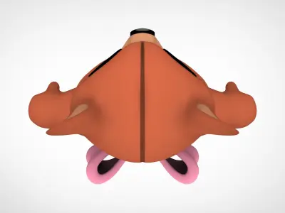 Teddy Bear Low-poly 3D model order