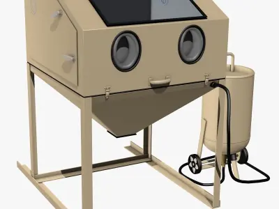 Blast Cabinet 3D model