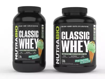 Protein Powder 3D model