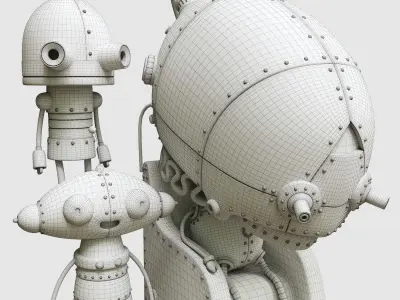 Machinarium Collection Vol 6 3D model