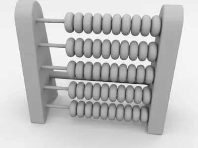 Abacus v2 3D model