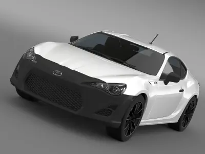 Toyota 86 RC 2012 3D model
