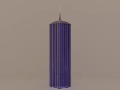 bulding empire state building Free 3D model