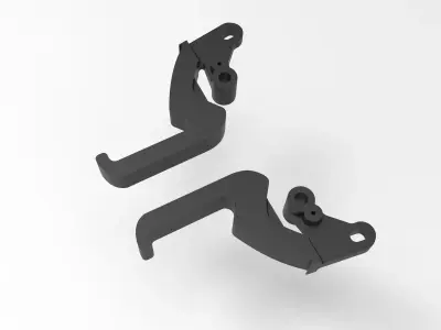 manijas peugeot 106 205 3D print model