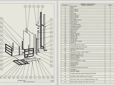 Wheelchair Elevator  3D model