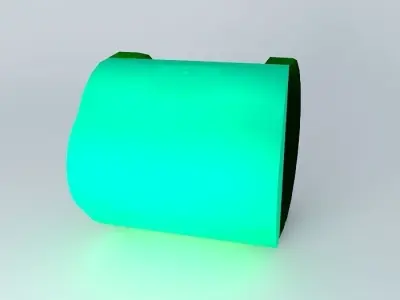 A BackPack led cuff Free 3D model