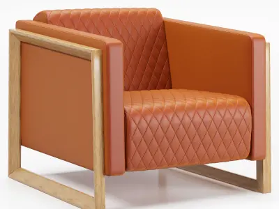 Mena armchair by FrancoCrea 3D model