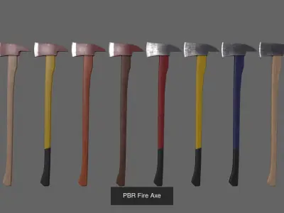 PBR Weapon V3 3D Model Pack