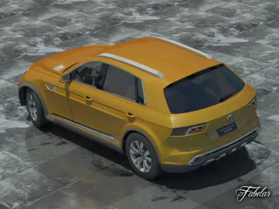 Volkswagen Crossblue coupe 3D model