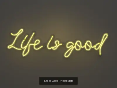 Celebration Pack - Neon Signs 3D Model Collection