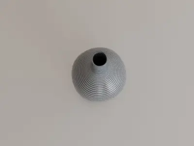 Earthenware jug 04 3D model