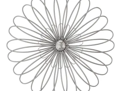 Mistana flower wall decor 3D model
