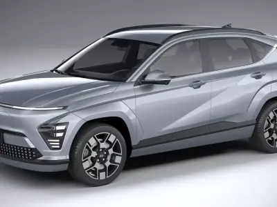 Hyundai Kona Electric 2024 3D model