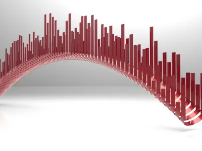 Parametric Staircase Design in Grasshopper Rhino 3d model 3D model