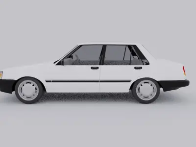 Toyota Corolla KE80 3D model