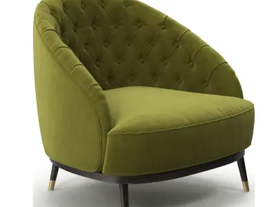 Hector armchair by Laskasas 3D model